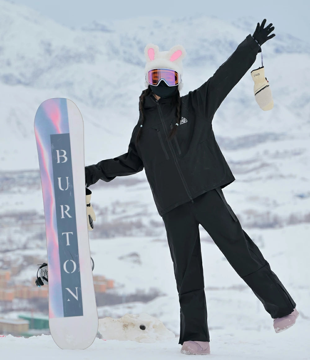 スノーボードウェア スキーウェア 上下セット レディース パンツ